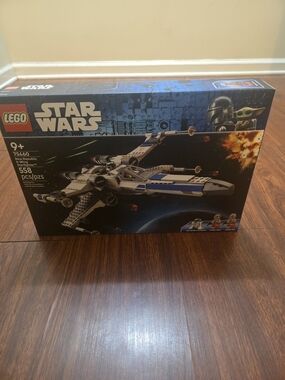 Lego Star Wars Blue White Republic Y-Wing Starfighter